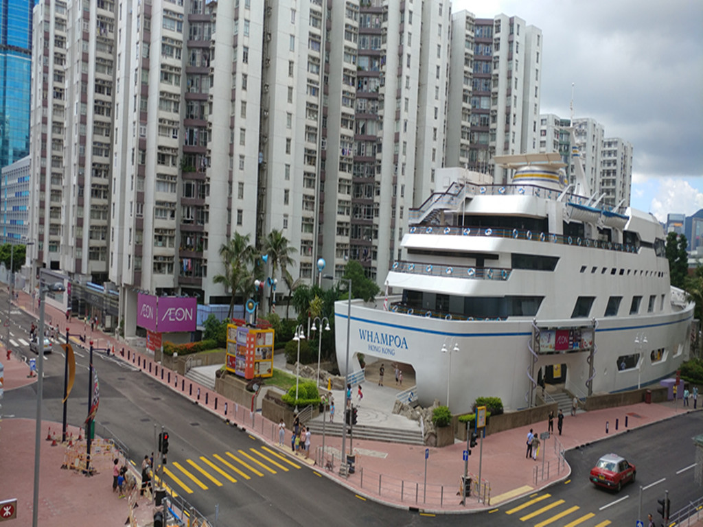 香港黄埔花园居住环境图片